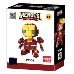 Klocki konstrukcyjne Heroes! Yellow Soldier 195el. Nice Group (1055) Nice Group