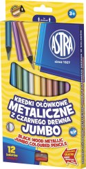Kredki ołówkowe Jumbo 12 kol. Astra (312114003) Astra