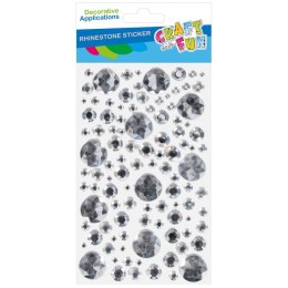Kryształki srebrne Craft Fun (545763) Craft Fun