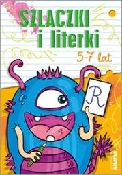 Książeczka edukacyjna Szlaczki i literki 4-6 lat Literka Literka