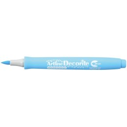Marker specjalistyczny pastelowy decorite wkład niebieski 1,0mm pędzelek końcówka Artline (AR-035 1 4) Artline