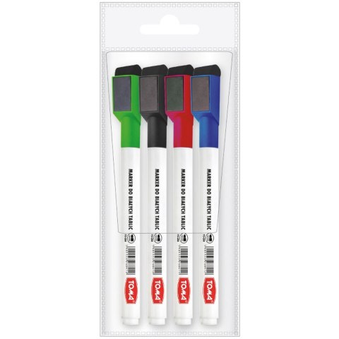 Marker suchościeralny wkład mix 1,5mm okrągła końcówka Toma (TO-268) Toma