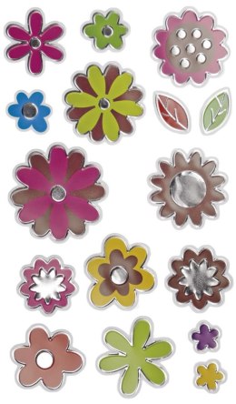 Naklejka (nalepka) Craft-Fun Series Kwiatki Titanum (EVS-07) Titanum