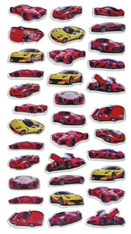 Naklejka (nalepka) Craft-Fun Series Samochody sportowe wypukłe Titanum (JN-U010) Titanum