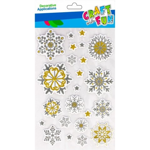 Naklejka (nalepka) Gwiazdki Craft With Fun (501423) Craft With Fun