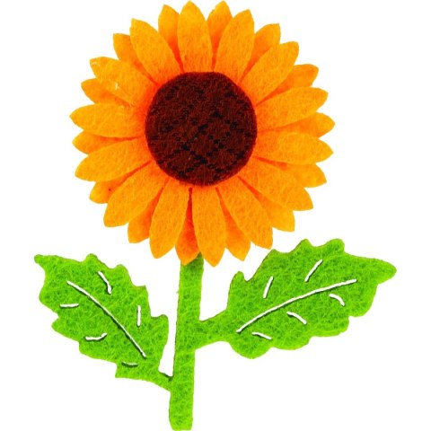 Ozdoba filcowa Craft-Fun Series słoneczniki Titanum (BR162) Titanum