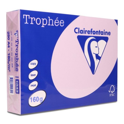 Papier kolorowy kolorowy A4 liliowy 500k. 160g Trophee (xca41043) Trophee