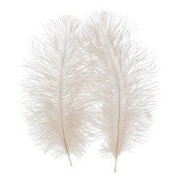 Piórka białe 1 szt Craft With Fun (545786) Craft With Fun