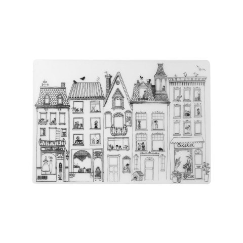 Podkład na biurko FUNNY MAT TRANSPARENT ŻYCIE NA FARMIE sfu1143 polipropylen PP [mm:] 335x480 Strigo (8681379311434) Strigo