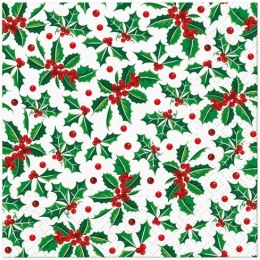 Serwetki Coktail BN Holly Pattern różne bibuła Paw (SDC238800) Paw