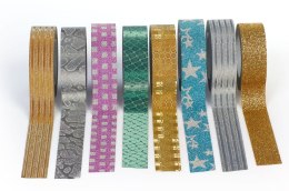 Taśma ozdobna Taśma dekoracyjny glamour disp.24szt. 15x10 [mm x m] mix Astra Creativo Astra Creativo