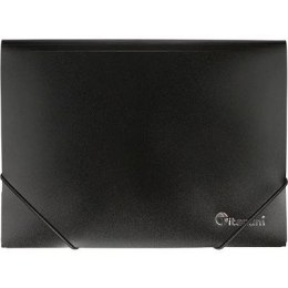 Teczka PP Titanum A5 z gumką czarna (TGG5BC) Titanum