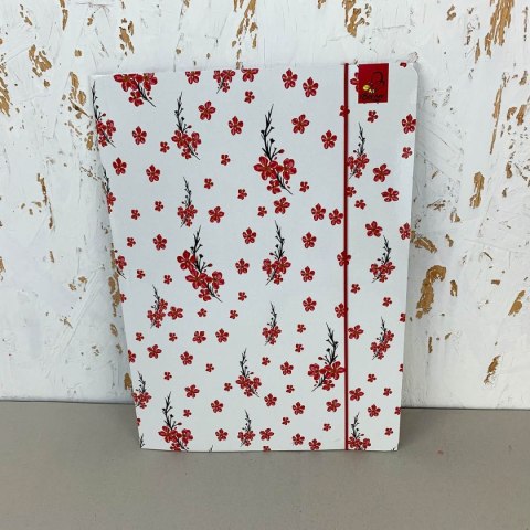 Teczka kartonowa na gumkę flowers z gumką a4 A4 Ev-corp (7000) Ev-corp