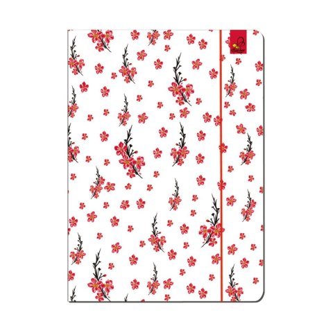 Teczka kartonowa na gumkę flowers z gumką a4 A4 Ev-corp (7000) Ev-corp