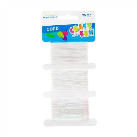 Wstążkax5 [mm x m] mix Craft With Fun (463855) Craft With Fun