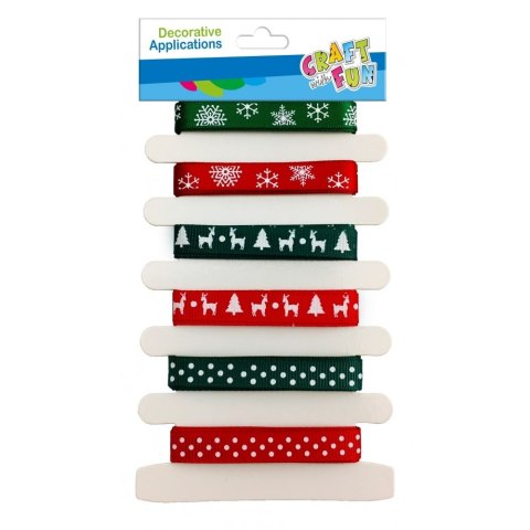 Wstążka BNx6 [mm x m] mix Craft With Fun (521677) Craft With Fun