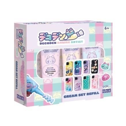 Zestaw kreatywny dla dzieci Zestaw Kremów do dekorowania Nice Group (5137) Nice Group