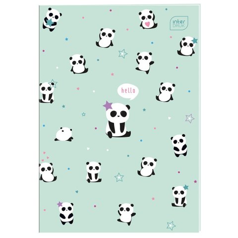 Zeszyt A4 32k. 70g krata Interdruk (ZE32#PP) Interdruk