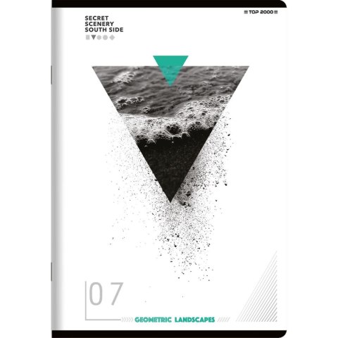 Zeszyt GEO/ PLANET A5 60k. 70g linia TOP-2000 (400169438) TOP-2000