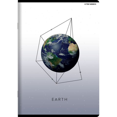 Zeszyt GEO/ PLANET A5 60k. 70g linia TOP-2000 (400169438) TOP-2000