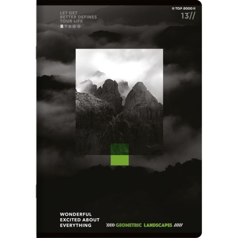 Zeszyt GEO/ PLANET A5 60k. 70g linia TOP-2000 (400169438) TOP-2000