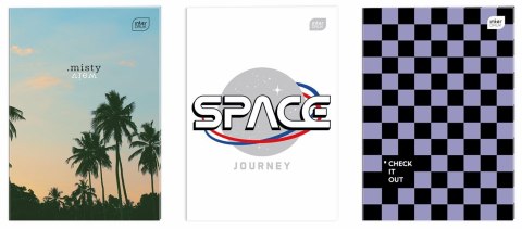 Zeszyt TRENDS Boys A4 60k. 70g krata Interdruk (ZEA460#409) Interdruk