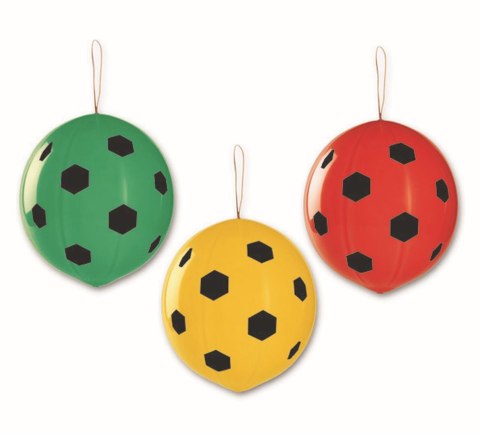 Balon gumowy PREMIUM PIŁKA NOŻNA 3 szt mix 45mm 18cal Godan (GB/PG07) Godan