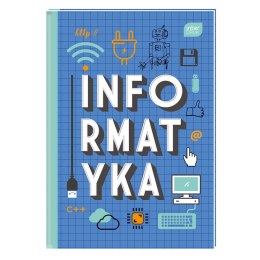 Brulion Informatyka A5 80k. krata Interdruk (BRA5INF) Interdruk