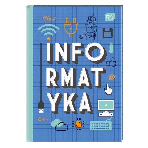 Brulion A5 Informatyka 80k. krata Interdruk (BRA5INF) Interdruk