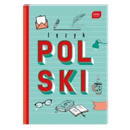 Brulion tematyczny język polski A5 80k. 70g linia [mm:] 148x210 Interdruk (BRA5POL) Interdruk