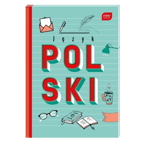 Brulion tematyczny język polski A5 80k. 70g linia [mm:] 148x210 Interdruk (BRA5POL) Interdruk