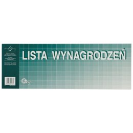 Druk offsetowy Lista wynagrodzeń 1/2 A3 50k. Michalczyk i Prokop (P-3) Michalczyk i Prokop