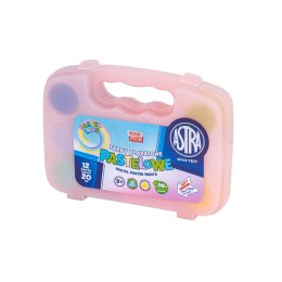 Farby plakatowe walizka pastel kolor: mix 20ml 12 kolor. Astra (301122007) Astra