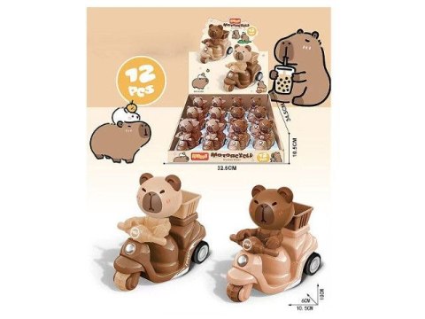 Figurka Kapibara na motorze Bigtoys (BMOT3149) Bigtoys