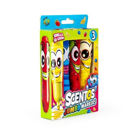 Flamaster pachnące, śmieszne minki 3 kol. Dumel (ST10498) Dumel