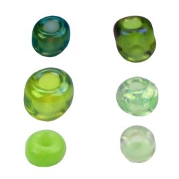 Koraliki kreatywne Craft-Fun Series tonacja zielona Titanum (25BR011) Titanum