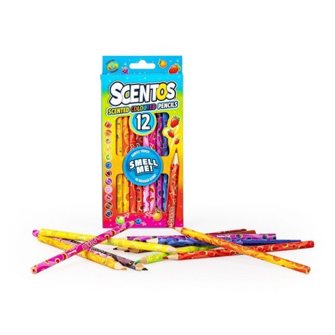 Kredki ołówkowe pachnące 12 kol. Dumel (ST40515) Dumel