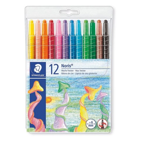 Kredki świecowe 12 kol. Staedtler (221) Staedtler