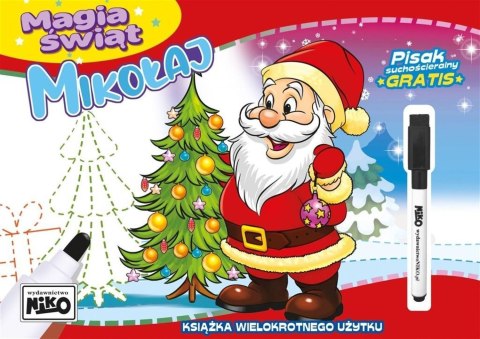 Książeczka edukacyjna magia świąt Mikołaj Niko Niko