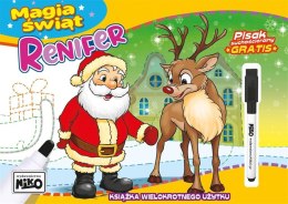Książeczka edukacyjna magia świąt Renifer Niko Niko