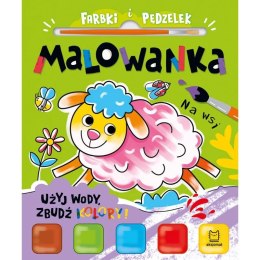 Książka dla dzieci Użyj wody, zbudź kolory! Na wsi Aksjomat Aksjomat