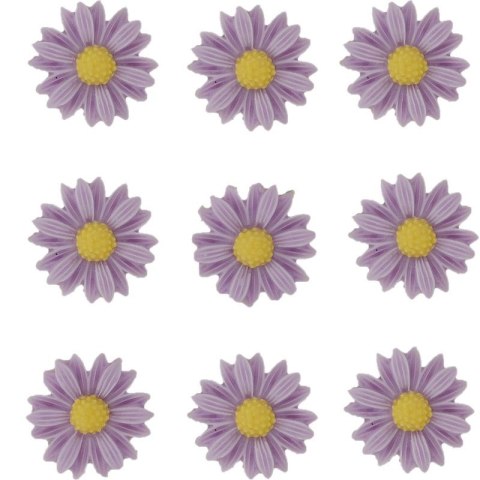 Kwiaty Craft-Fun Series samoprzylepne z żywicy Titanum (18BR-52) Titanum