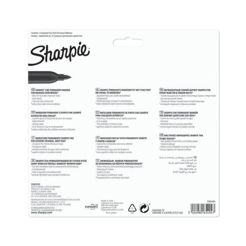 Marker permanentny 12 szt Paper Mate (2065404) Paper Mate