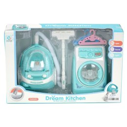 Odkurzacz zabawkowy pralka i odkurzacz, na baterie Adar (526792) Adar