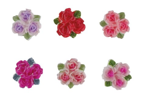 Ozdoba akrylowa Craft-Fun Series róże Titanum (25HH001) Titanum