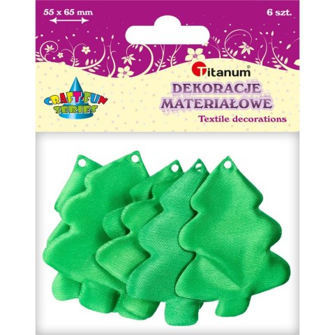 Ozdoba materiałowa Craft-Fun Series choinki Titanum (BY285G) Titanum