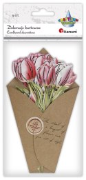 Ozdoba papierowa Craft-Fun Series Flower Letter tulipany Titanum (24XQ0501-11) Titanum