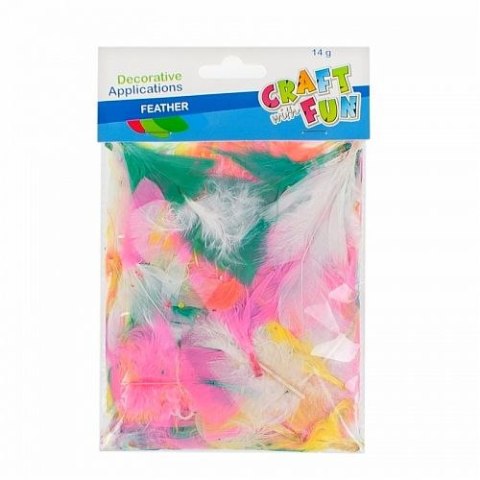 Piórka mix Craft with Fun (428904) Craft with Fun