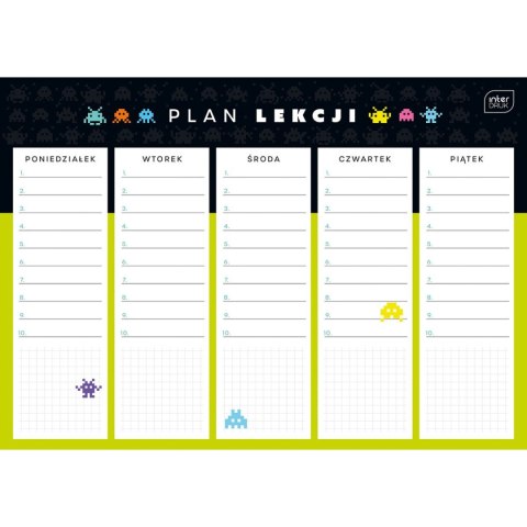 Plan lekcji Boys Interdruk (PLANA4B) Interdruk