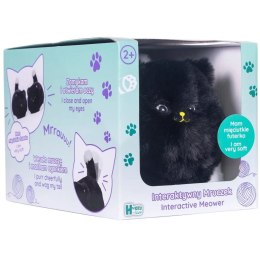 Pluszak interaktywny Huggy Luv kotek czarny Tm Toys (DKO0222) Tm Toys